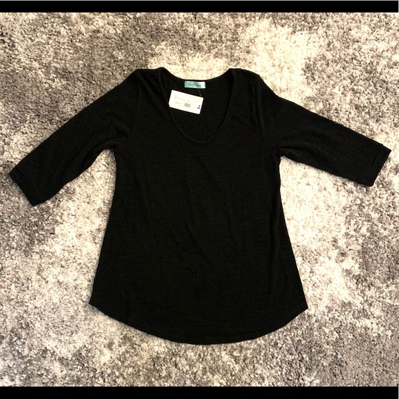 NWT Black Knit Top from Blue Door Boutique - Picture 9 of 12